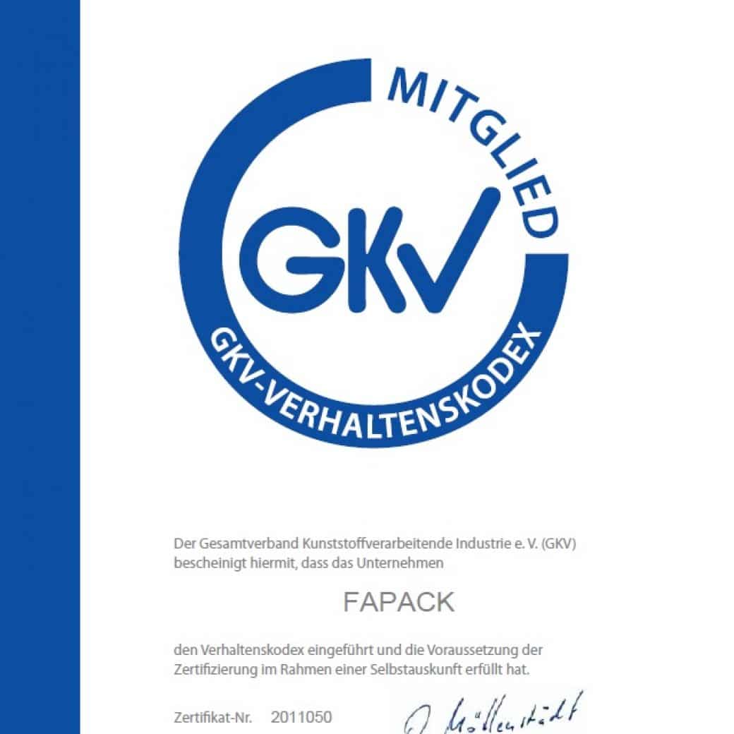 GKV Zertifikat